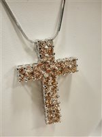 Necklace Rudelli Zambetti Gioielli Woman violante promo in Silver Zirconia VIOLANTE-CROCE - VIOLANTE-CROCE